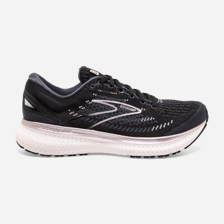 Brooks Women's Glycerin 19 Road Running Shoes Singapore - Black/Ombre/Metallic/MistyRose (75104-GNTW